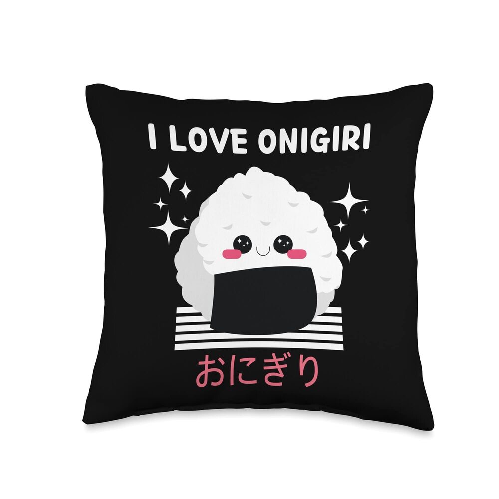 6295 Anime Throw Pillow, 16x16, Multicolor